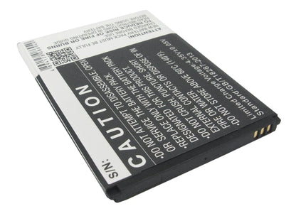 Replacement Battery for ZTE  Grand X Quad – Mobile, SmartPhone – 2500mAh / 9.50Wh / 3.8V