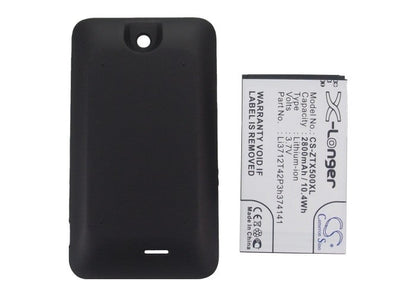 Replacement Battery for ZTE  Score M – Mobile, SmartPhone – 2800mAh/10.36Wh / 3.7V