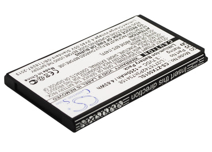 Replacement Battery for ZTE  Score M – Mobile, SmartPhone – 1250mAh / 4.63Wh / 3.7V