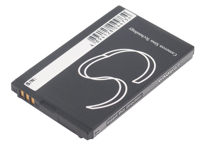 Replacement Battery for ZTE  A37 – Mobile, SmartPhone – 800mAh / 2.96Wh / 3.7V