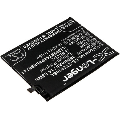 Replacement Battery for ZTE  Blade Max View – Mobile, SmartPhone – 3800mAh / 14.63Wh / 3.85V
