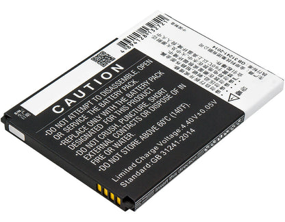 Replacement Battery for ZTE  Avid Trio – Mobile, SmartPhone – 2800mAh / 10.78Wh / 3.85V