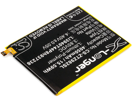 Replacement Battery for ZTE  Blade Z Max – Mobile, SmartPhone – 4050mAh / 15.59Wh / 3.85V