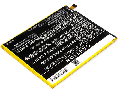 Replacement Battery for ZTE  Blade Z Max – Mobile, SmartPhone – 4050mAh / 15.59Wh / 3.85V