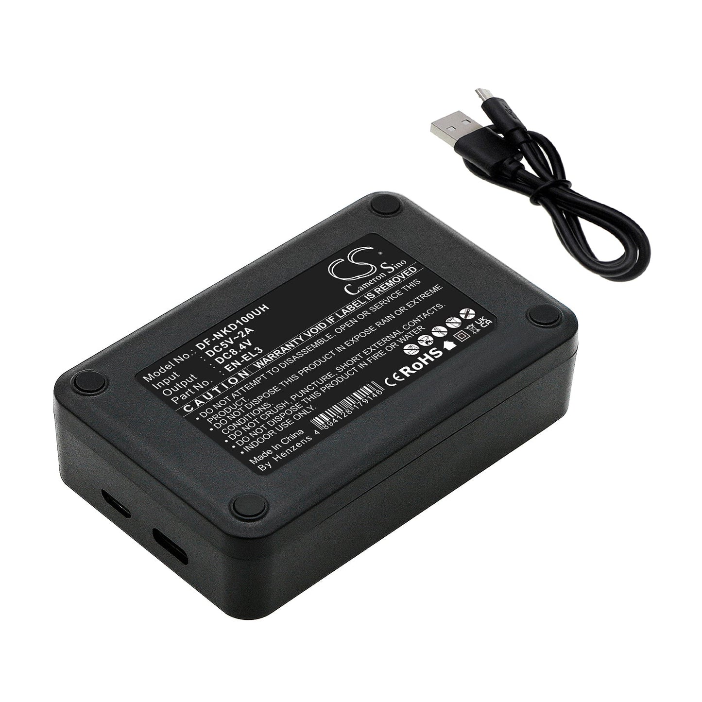 Replacement Battery for Nikon  D100 – Camera Charger –  /  V